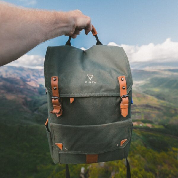 Zaino In Pelle Burro Dark